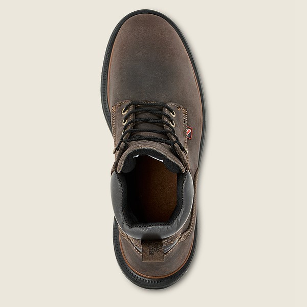 Red Wing Work Boots Dark Grey - Red Wing Mens Dynaforce® - 6-inch Insulated Waterproof Soft Toe - FR